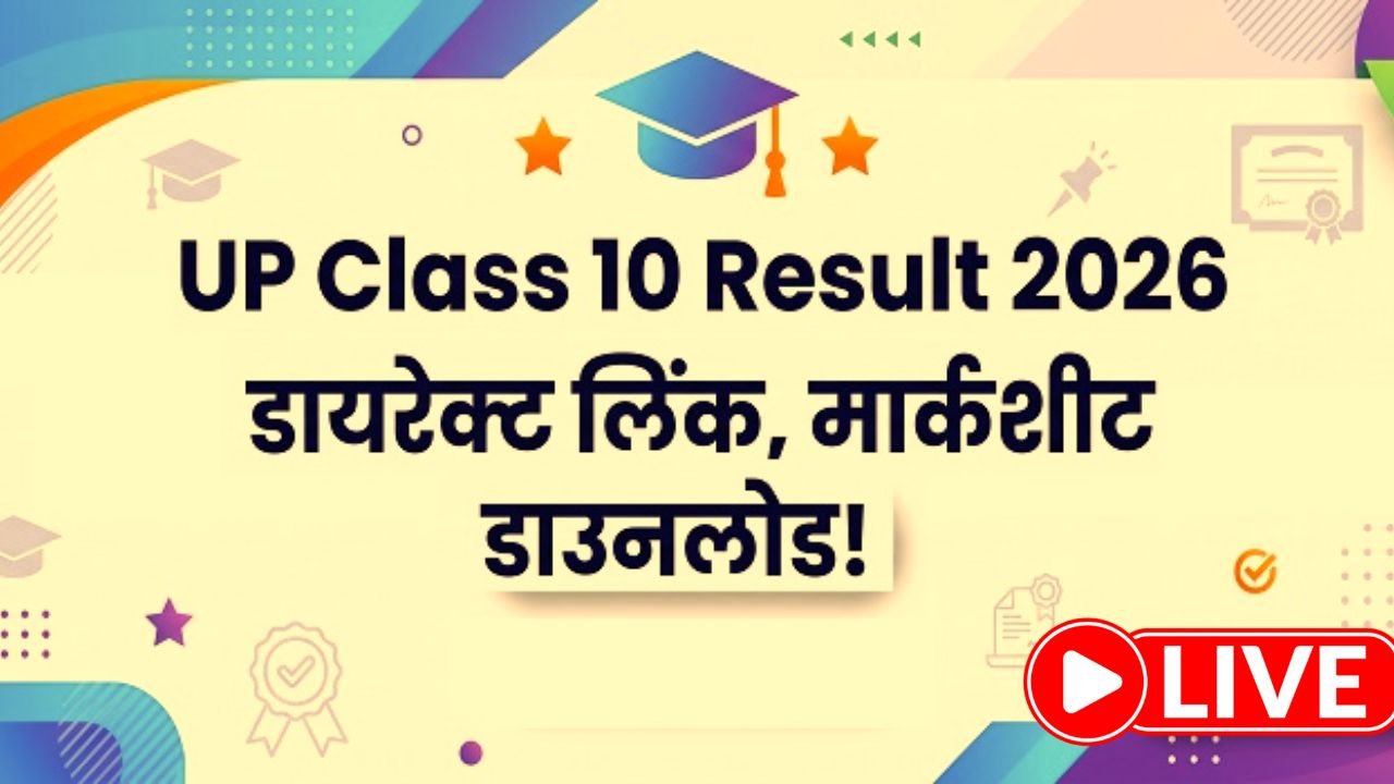 UP Board 10th Result 2026 Live